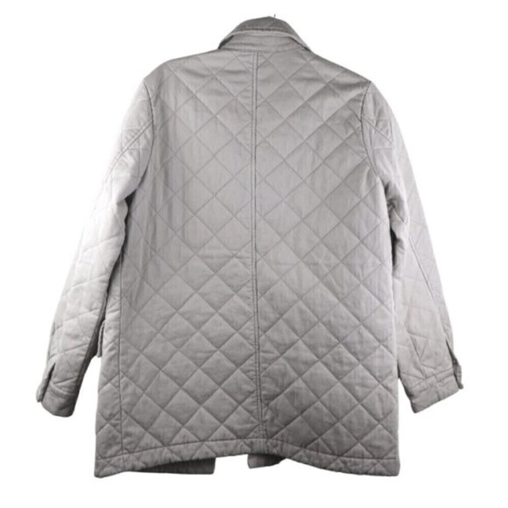 Joie Size M Beige Quilted Cotton Utility Boxy Jacket NEW Chore Farm Coat Outdoor - Picture 13 of 13